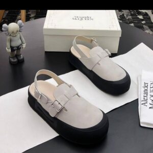 Alexander McQueen Signature Leather Sandals