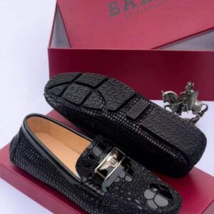 Black Bally Loafers | Levonteluxe